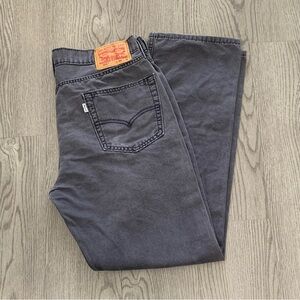 Levi's Men's Straight Jeans - Dark Gray